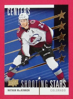 2019-20 Upper Deck Nathan MacKinnon Stars Centers #SSC5 Colorado Avalanche - Image 1 of 2