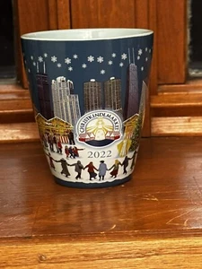 Chicago Christkindlmarket Weihnachtsmarkt 2022 Sammeltasse - Bild 1 von 5