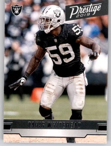 Prestige Tahir Whitehead 2019 NFL PWE tarjeta base Raiders #27 - Imagen 1 de 2