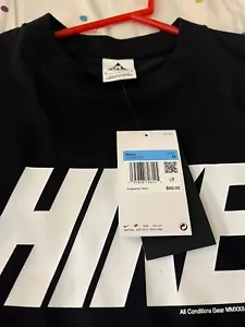Nike ACG HIKE Black and White T-Shirt Men’s Size Medium BNWT - Picture 1 of 2