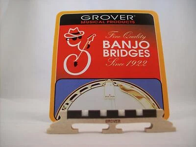 Grover #90, Acousticraft™ 4-string Banjo Bridge - Image 1 of 4