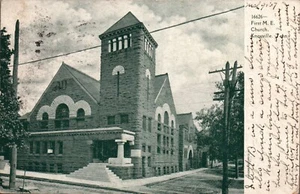 CARTOLINA PRIMA M.E. CHIESA DI KNOXVILLE TENNESSEE - 1907 - Foto 1 di 2