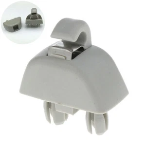 Sun Visor Clip VW 6R Gray Rapid 6R0857561 UP SKODA Citigo Hook Bracket - Picture 1 of 9