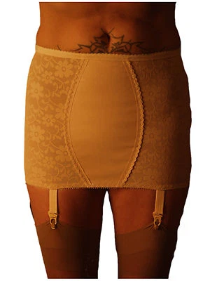 guaina fascia modellante snellente contenitiva con reggicalze taglie:3-4-5-6-7-8 - Image 1 of 4