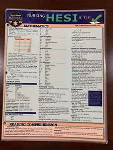 Barcharts Nursing HESI Quick Study Guide - Picture 1 of 1