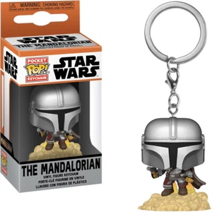 Star Wars - The Mandalorian - Schlüsselanhänger Funko Pocket POP! Keychain - Picture 1 of 1