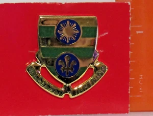 Army 109th Armored Regiment DUI Badge Pin *  B1 - Picture 1 of 2