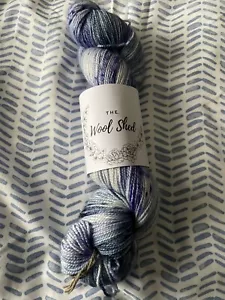 The Wool Shed - Denim Crush - 80% Superwash Merino 20% Nylon 100g NEW - Picture 1 of 3