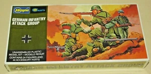 GERMAN INFANTRY ATTACK GROUP~1/72~Hasegawa~#735~24 Figuren~44 Pts.~USA~NEU~Seald - Bild 1 von 3
