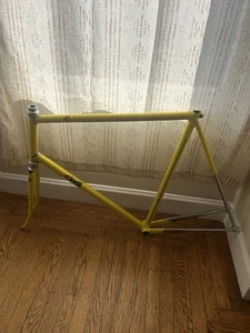 Cinelli Olympic Pista 61cm Fixed Gear Track Frameset NJS Colnago Benotto Campy - Picture 1 of 5