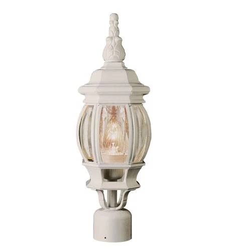 Trans Globe Lighting 4060-WH Parsons Post Luz o Accesorios Blanco Foto 1 de 1