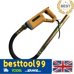 Póquer de mano eléctrico de 850W Vibrante de hormigón Eliminar burbujas de aire + Eje🔥 de 1m - Imagen 1 de 17