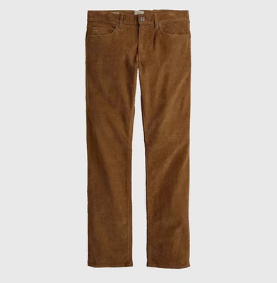 NWT $98 J.Crew Men's 38/32 Straight Fit 770 Corduroy Pants Peanut Khaki Brown - Image 1 of 4
