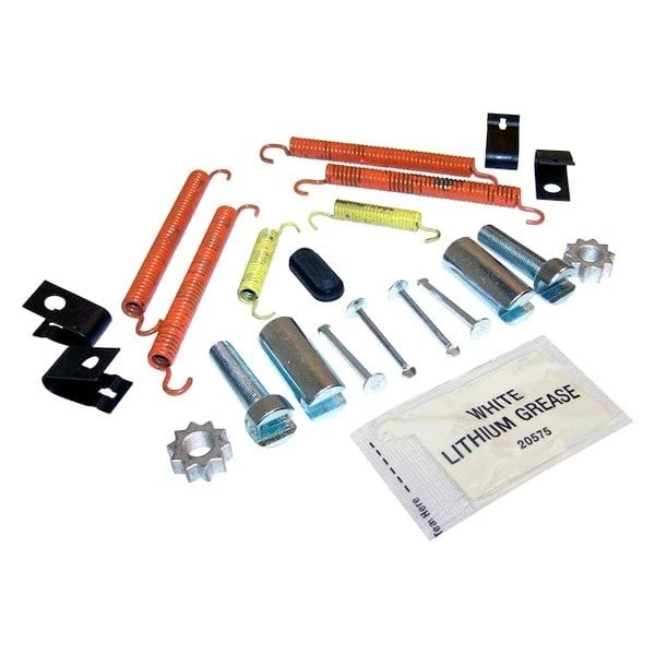 For Jeep Liberty 2008-2011 Crown Rubber, Metal Parking Brake Shoe Hardware Kit Foto 1 de 1