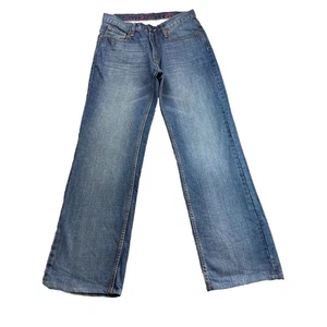 Next Herren Jeans Größe 30 L Blau Loose Fit Relaxed Denim Taille 30 Bein 33 Inch - Bild 1 von 9