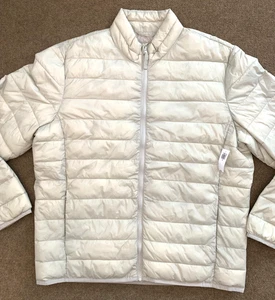 Old Navy Jacket Mens XL  Puffer Quilted Water-Resistant Nylon Zip-Up Windbreaker - Picture 1 of 10
