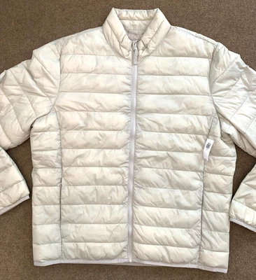 Old Navy Jacket Mens XL  Puffer Quilted Water-Resistant Nylon Zip-Up Windbreaker - Image 1 of 4