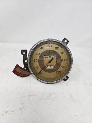 Velocímetro Ford Deluxe Vintage 37 1937 100 MPH Foto 1 de 4