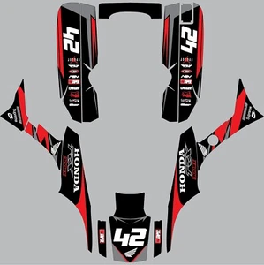 Graphic kit for 1993-1996 Honda TRX300ex TRX 300 ex custom decals stickers - Foto 1 di 1