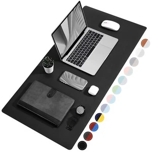 Dual Sided Desk Pad Large Desk Mat Waterproof Desk Blotter Protector Mouse Pa... - Picture 1 of 7