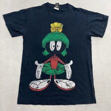 Marvin The Martian Looney Tunes Graphic Tee Thrifted Vintage Style Size S