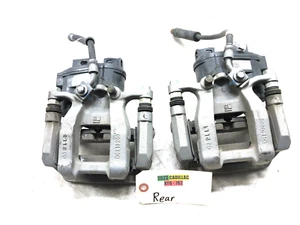 2020-2024 CADILLAC XT6 FWD LEFT RIGHT REAR BRAKE CALIPERS X2 OEM 19K - Picture 1 of 17