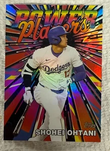 2025 Topps Series 1 Shohei Ohtani Celebration Power Players Black Parallel /10 - Picture 1 of 2