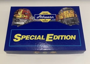 Athearn Ho Scale SE 2306 Santa Fe 50' DD Boxcars Set di 2 non assemblati - Foto 1 di 12