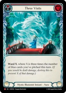 Three Visits Foil - MST033 NM - FaB Flesh and Blood - Picture 1 of 1