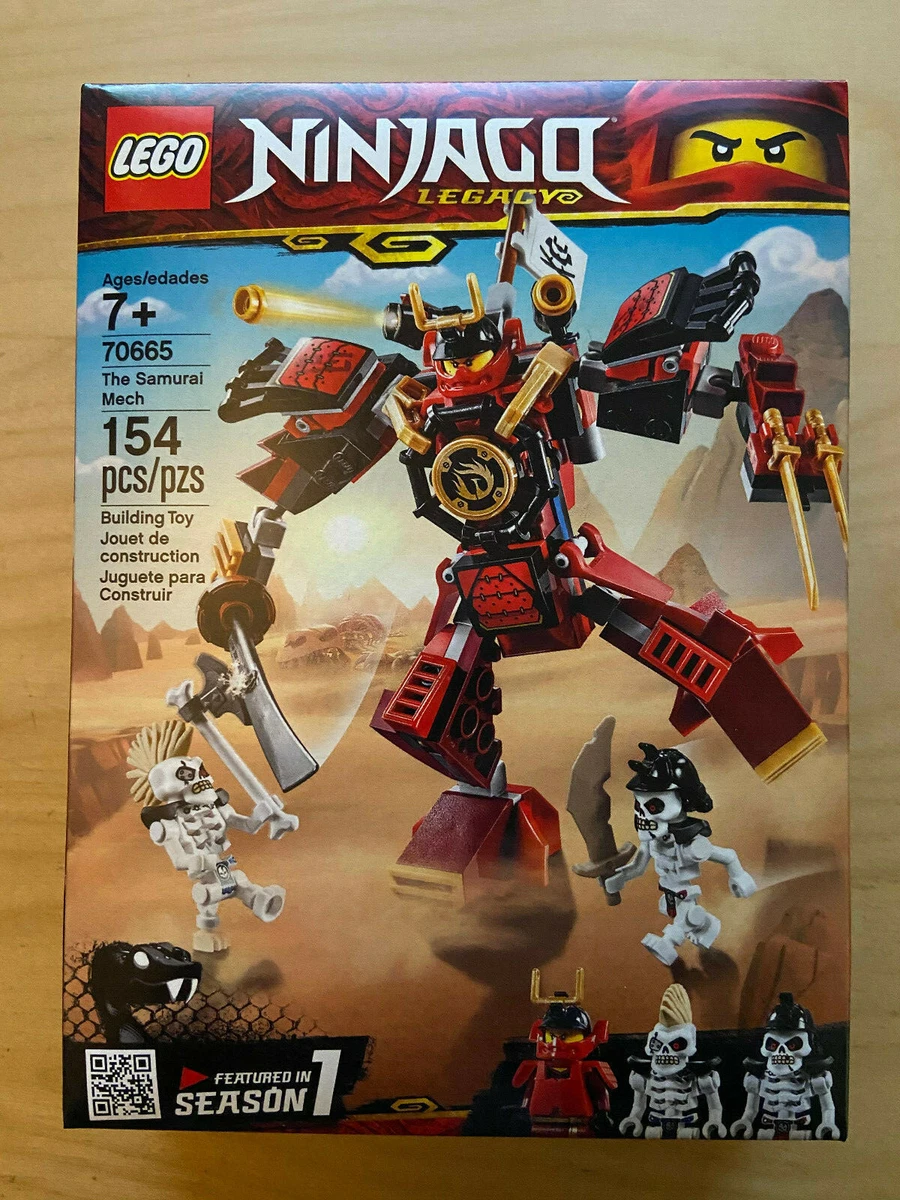 morikatsu100個セット Amazon.com: LEGO NINJAGO Legacy Samurai Mech 70665 Toy Mech