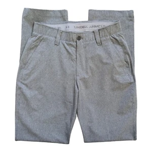 Pantalones de golf Under Armour para hombre 30x32 grises de ajuste suelto juego ventilados UA 1259430 - Imagen 1 de 5