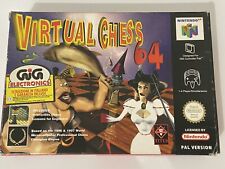 VIRTUAL CHESS 64 Nintendo 64 N64 Versione PAL Europea COMPLETO Come Nuovo