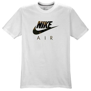 Nike Air Camo Graphic Logo T-Shirt White/Iguana Camo Men's XL BNWT FREE SHIPPING - Picture 1 of 5
