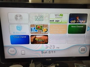 Nintendo Wii Konsolenpaket RVL-001 Kostenloser Versand - Bild 1 von 7
