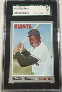 1970 Topps - #600 Willie Mays - Foto 1 di 3