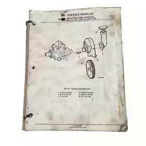 International Harvester 9.0 Liter Diesel Engine Service Manual 1981 CGES-205-U - Foto 1 di 6