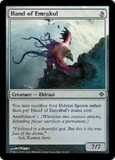 HAND OF EMRAKUL X 4 E/X+ RISE OF THE ELDRAZI MAGIC THE GATHERING