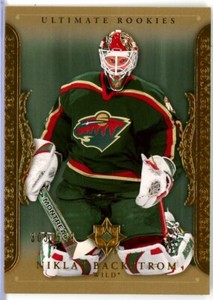 2006-07 Ultimate Collection #80 Niklas Backstrom RC /699 - Minnesota Wild