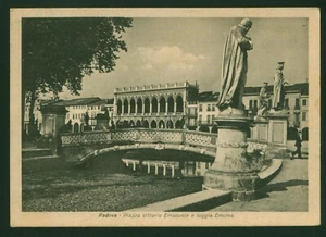 PADOVA (PD) PIAZZA VITTORIO EMANUELE E LOGGIA EMULEA VIAGGIATA ANNO 1943 (68) - Foto 1 di 1