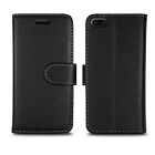 PLAIN PLANE COLOUR COLOR LEATHER WALLET BOOK CASE COVER 4 ALL APPLE iPHONE iFONE