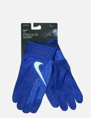 Guantes de bateo de cuero premium Nike Force Elite para adultos unisex talla XL Foto 1 de 4