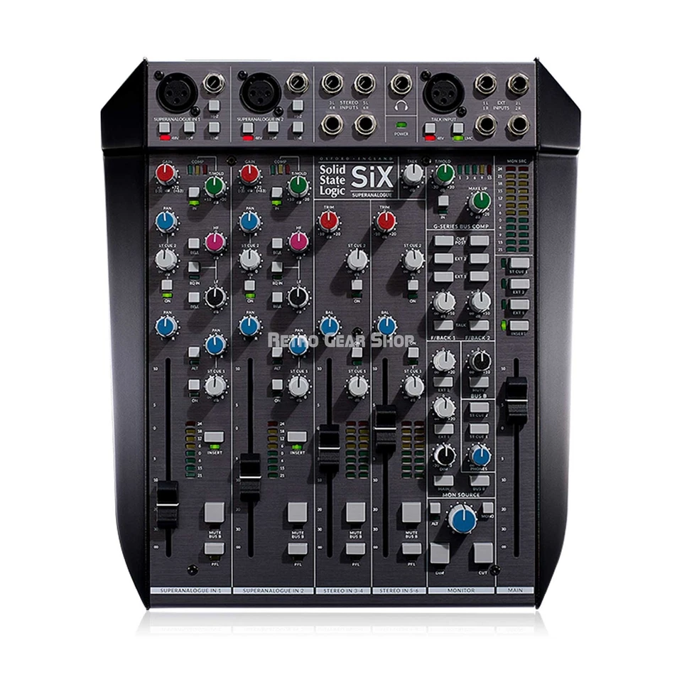 Solid State Logic SIX 6-Channel Desktop Analog Mixer SSL - Image 1 of 3