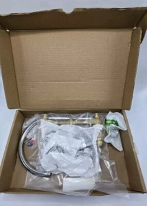 New Chicago Faucets 201-201289AB Chrome Deck-mounted Manual Faucet Sink - Picture 1 of 9