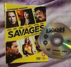 Savages DVD (2013) Taylor Kitsch, Stone (DIR) Zertifikat 18 kein Etui. 