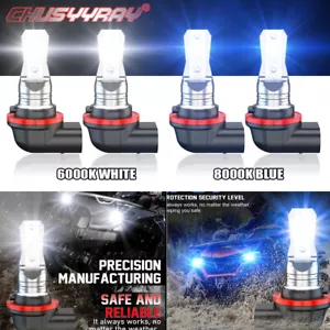 For Kawasaki Teryx Mule Brute Force 750 2009-2020 3pins led Headlight Bulbs 4x - Bild 1 von 14