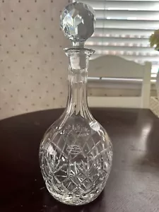 Jarra de brandy Samobor Crystal Royal Gallery Yugoslavia 1985 24 % plomo - Imagen 1 de 7