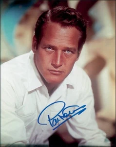 Foto firmada de Paul Newman 8X10 a color RP con certificado de autenticidad envío gratuito - Imagen 1 de 1