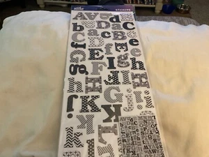 Alpha/Alphanumeric stickers - Quantity discounts - Picture 1 of 18