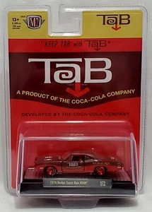 M2 MASCHINEN - 1970 DODGE SUPER BEE HEMI - A25 22-46/1:64 TAB COCA-COLA - JAGD - Bild 1 von 5