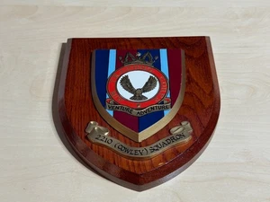 Air Training Corps 2210 Cowley Squadron Hand Painted Wooden Mess Plaque Shield - Picture 1 of 5